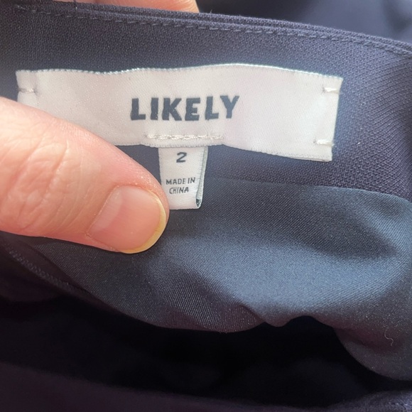 Revolve Likely Brooklyn Dress in Navy Blue. - Picture 9 of 11